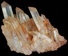 Tangerine Quartz Crystal Cluster - Madagascar #58884-1
